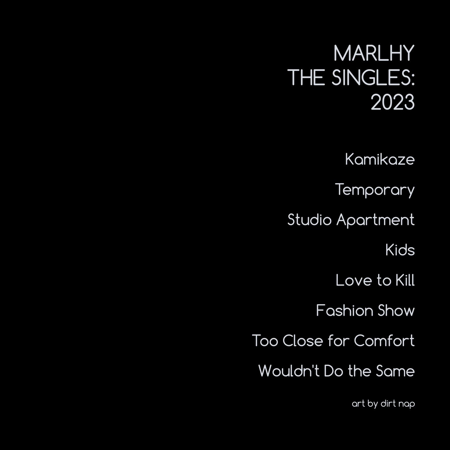 Signed -2023 Singles cd - Limited Quantity Available